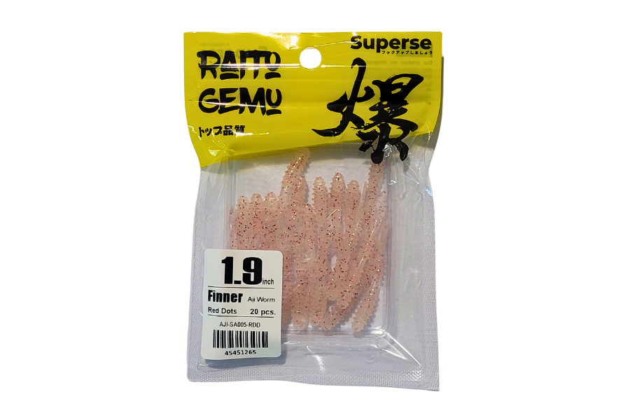 Superse Finner 1.9" Aji Worm SA005