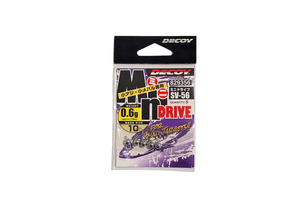 Decoy SV-55 Jig Head Aji Drive Hooks Size 8 , 1.2 grams (6324 Decoy SV-55 Jig Head Aji Drive Hooks Size 8 , 1.2 grams (6324