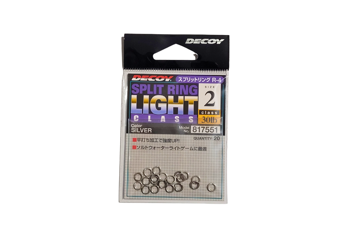 Decoy R-4 Split Ring Light Class Silver