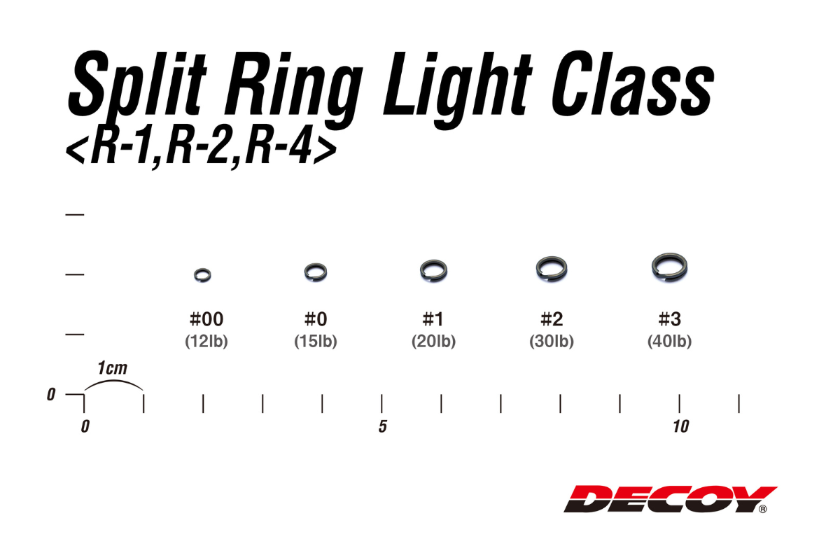 Decoy R-4 Split Ring Light Class Silver